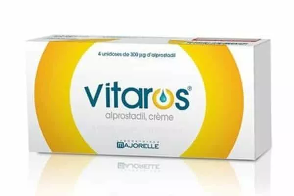 Vitaros, une crème topique pour traiter la dysfonction érectile ou troubles de l’érection